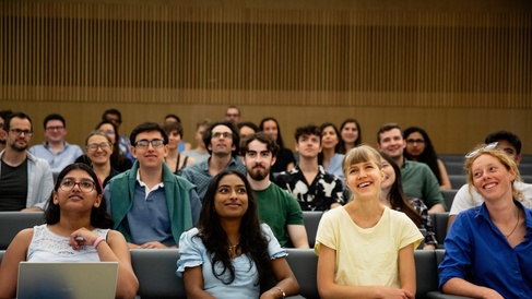Students in a classroom