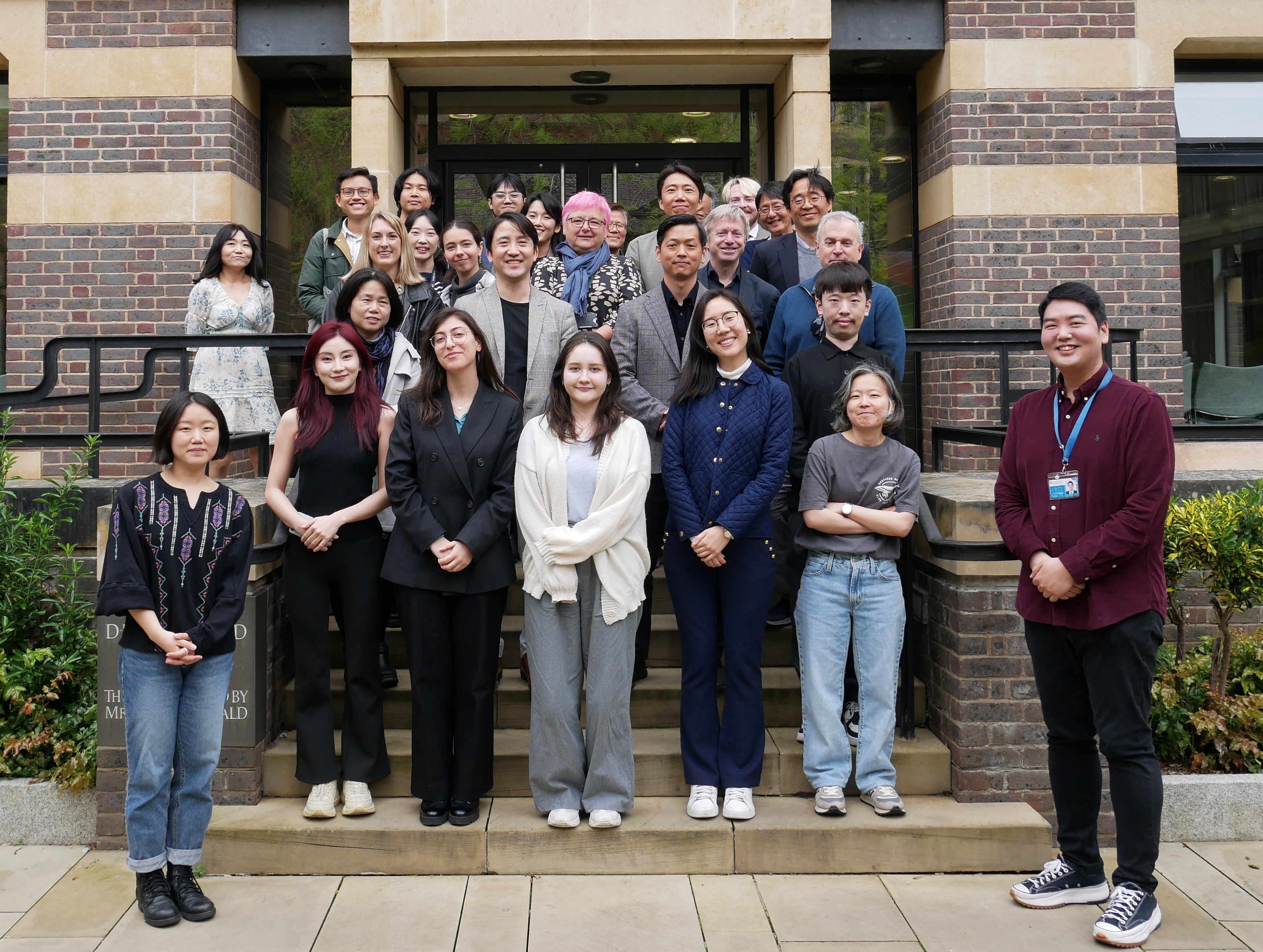 Image of students at the inaugural Cambridge Korean Studies Graduate Workshop 